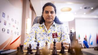 Koneru Humpy was on the verge of quitting professional chess, until her historic triumph in the 2024 FIDE World Rapid Championship rekindled her passion for the game. Image credit: Anna Shtourman via FIDE