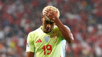 Lamine Yamal was released from Spanish squad after a sudden medical treatment. Image: Reuters