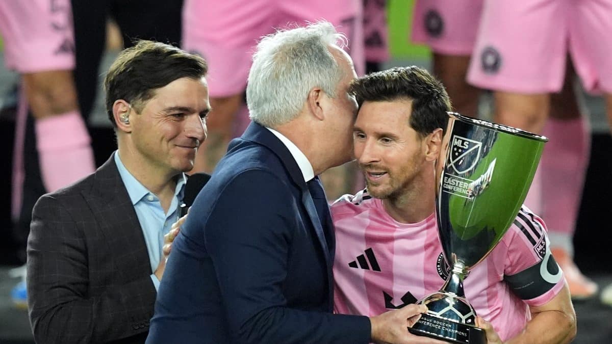 Lionel Messi makes historic assist as Inter Miami win MLS Eastern  Conference title – Firstpost
