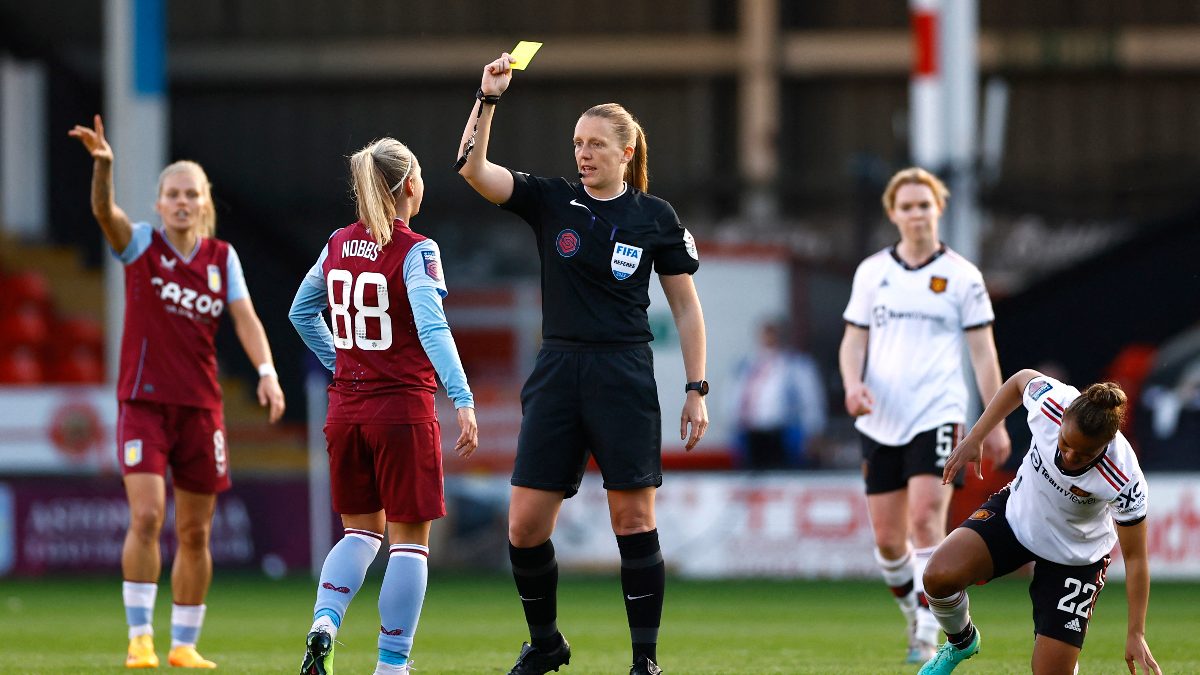 Female referee in England alleges complaint against male coach who ‘pushed’ her led to loss of FIFA spot Female referee in England alleges complaint against male coach who ‘pushed’ her led to loss of FIFA spot