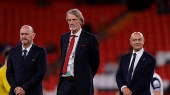 Manchester United could have a new team by October 2027 if everything goes as per plans. Image: Reuters 