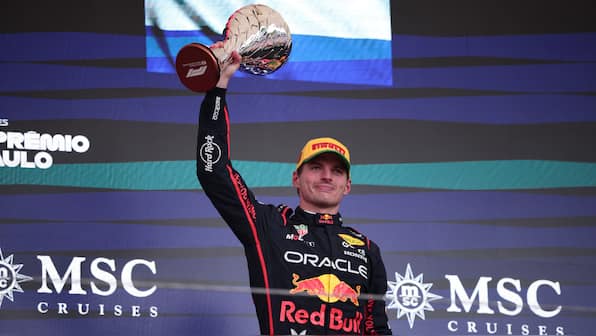 Verstappen showered with praise for Brazilian GP podium despite pit lane start: 'That's why he's a four-time world champion'