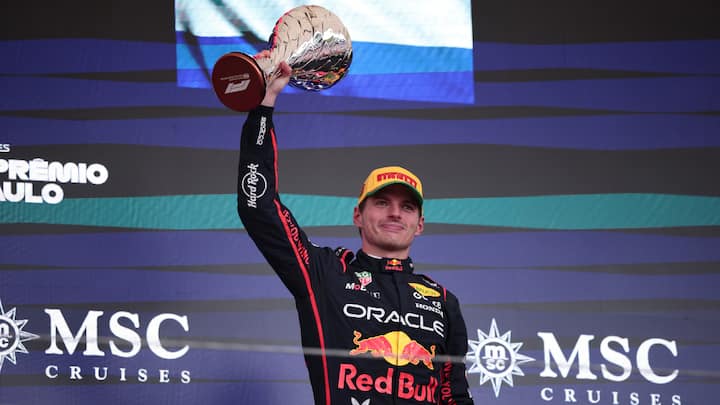 Verstappen showered with praise for Brazilian GP podium despite pit lane start: 'That's why he's a four-time world champion'