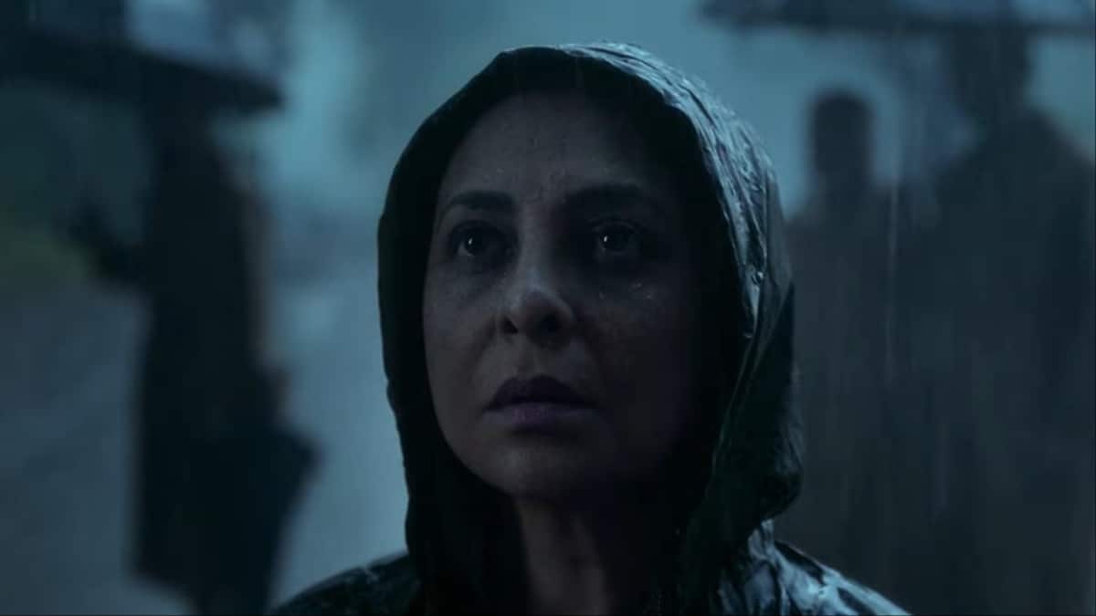 Shefali Shah in a still Netflix's Delhi Crime Season 3