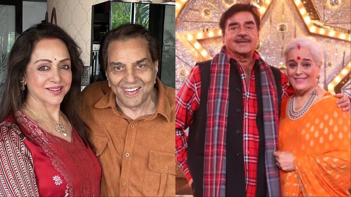 Shatrughan Sinha, wife meet Hema Malini to inquire about Dharmendra's health Shatrughan Sinha, wife meet Hema Malini to inquire about Dharmendra's health