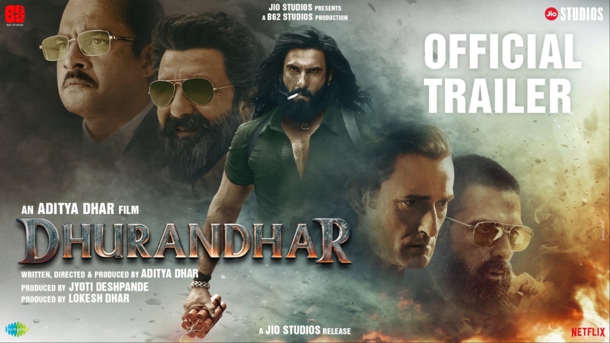 'Dhurandhar' Trailer Review: Ranveer Singh, Sanjay Dutt, Akshaye Khanna, R. Madhavan, and Arjun Rampal starrer action-thriller is a visual spectacle 'Dhurandhar' Trailer Review: Ranveer Singh, Sanjay Dutt, Akshaye Khanna, R. Madhavan, and Arjun Rampal starrer action-thriller is a visual spectacle
