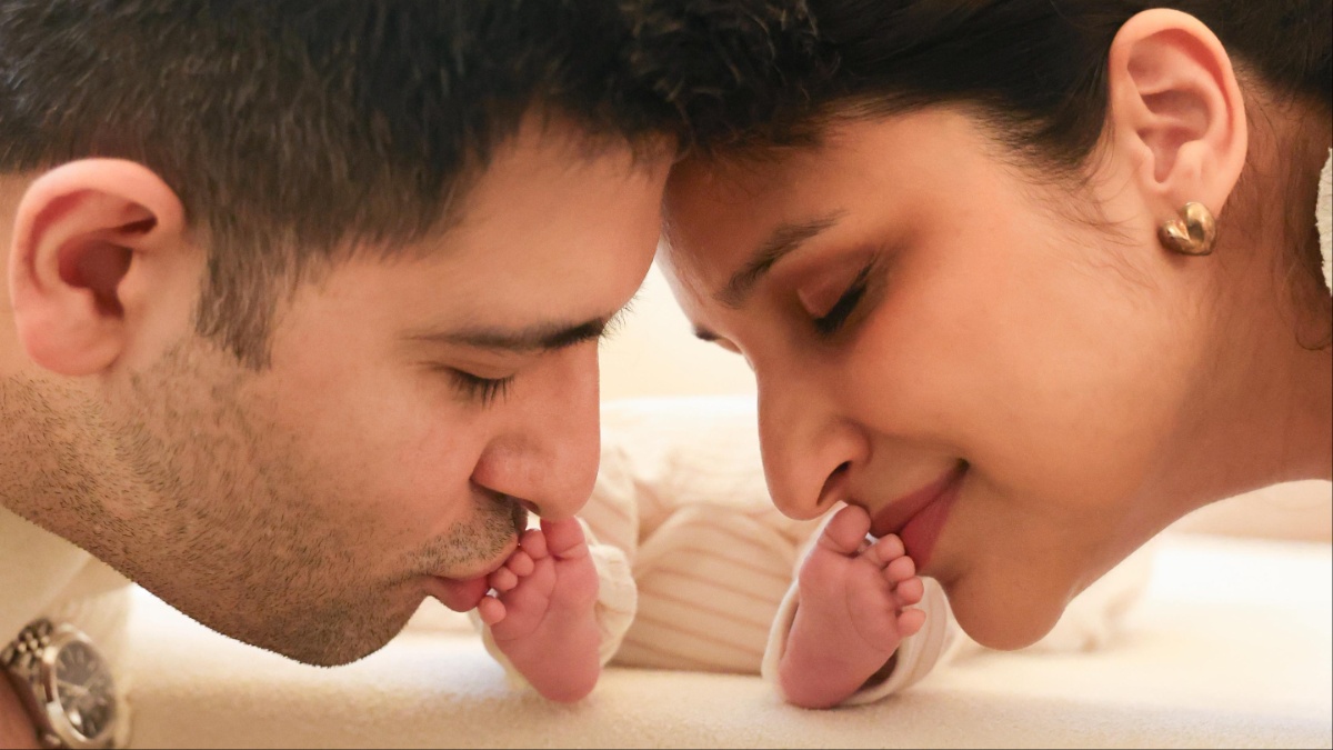 Parineeti Chopra and Raghav Chadha name their son ‘Neer’: 'It’s a combination of...' Parineeti Chopra and Raghav Chadha name their son ‘Neer’: 'It’s a combination of...'