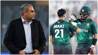 Pakistan Cricket Board chairman Mohsin Naqvi described Pakistan A's 8-wicket victory over India A in their Asia Cup Rising Stars match in Doha as a "proud moment" for the country. Image credit: AP/ACC