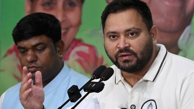 The exit polls put the Mahagathbandhan’s tally between 70 at the least and 108 at the most – an average of 89 seats. File image of RJD leader Tejashwi Yadav. PTI