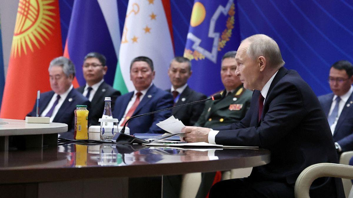 Russian President Vladimir Putin attends the Collective Security Treaty Organisation (CSTO) summit in Bishkek, Kyrgyzstan, November 27, 2025. File Image/Reuters via Sputnik Russian President Vladimir Putin attends the Collective Security Treaty Organisation (CSTO) summit in Bishkek, Kyrgyzstan, November 27, 2025. File Image/Reuters via Sputnik