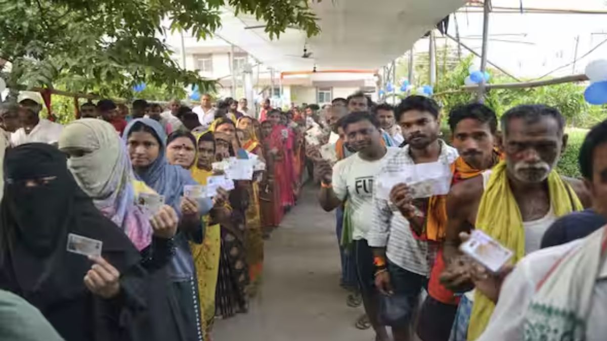 Nearly 65% voter turnout in Bihar’s first phase of polls, highest since 1951 Nearly 65% voter turnout in Bihar’s first phase of polls, highest since 1951
