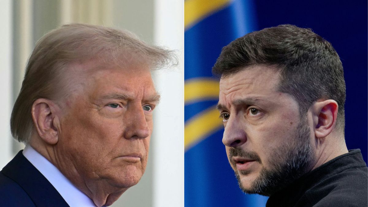 US President Donald Trump (L), and Ukraine's President Volodymyr Zelensky (R). AFP US President Donald Trump (L), and Ukraine's President Volodymyr Zelensky (R). AFP