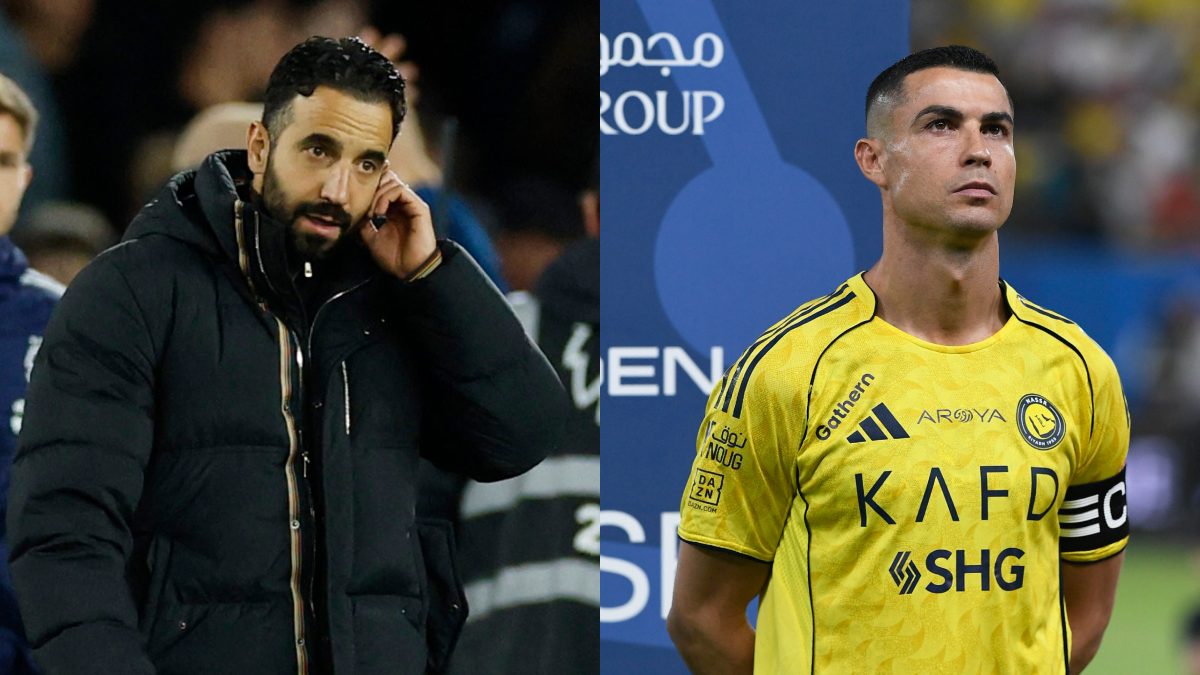 Cristiano Ronaldo has spoken about Ruben Amorim’s work at Manchester United for the first time. Images: Reuters Cristiano Ronaldo has spoken about Ruben Amorim’s work at Manchester United for the first time. Images: Reuters