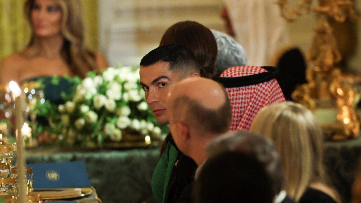 Ronaldo makes rare USA visit as he joins Saudi crown prince at White House dinner: ‘my son is a big fan’ Ronaldo makes rare USA visit as he joins Saudi crown prince at White House dinner: ‘my son is a big fan’
