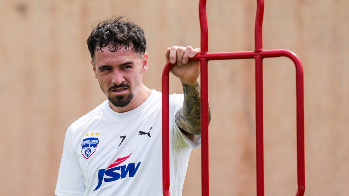 Ryan Williams has joined the Indian football training camp. X/BengaluruFC Ryan Williams has joined the Indian football training camp. X/BengaluruFC