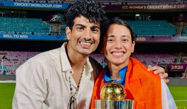 Smriti Mandhana was to marry music composer Palash Muchhal on November 23 but now the wedding has been postponed. Instagram/PalashMuhhhal