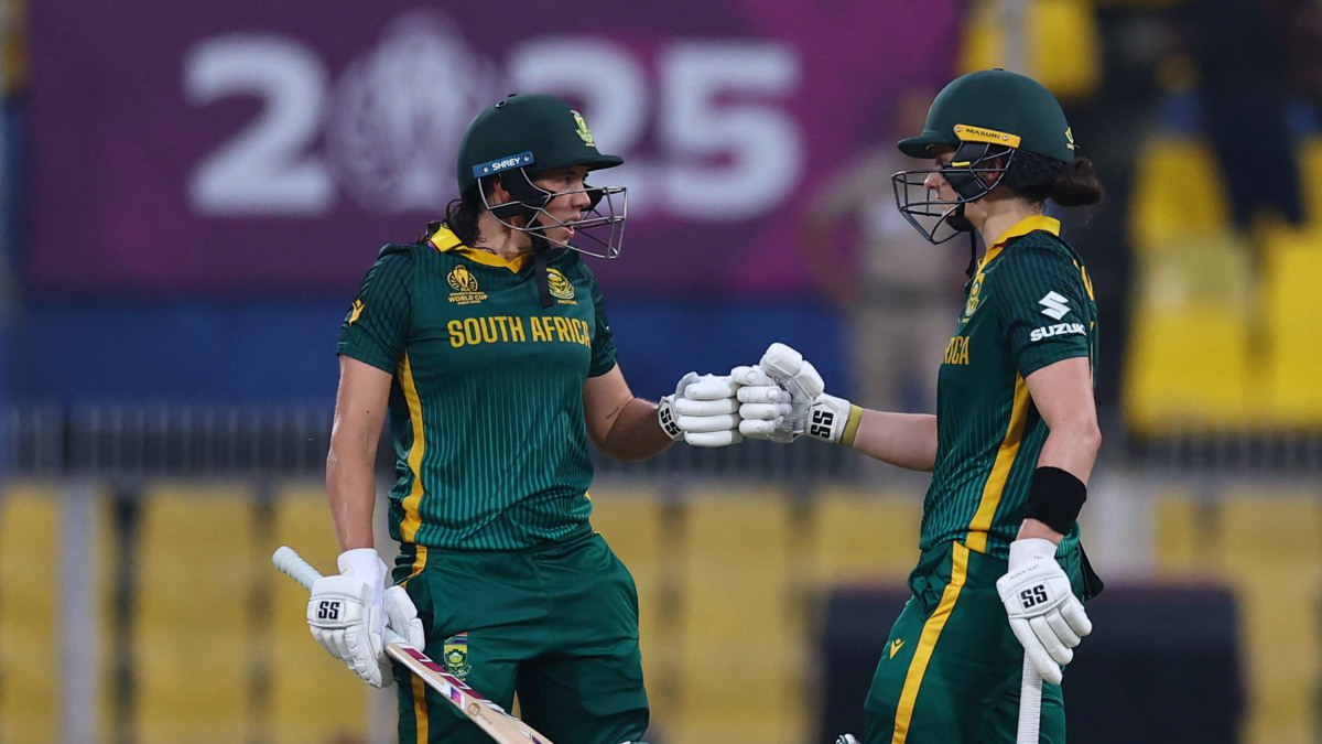 India vs South Africa LIVE Score Women's World Cup Final: Amanjot's superb fielding breaks solid Wolvaardt-Brits stand India vs South Africa LIVE Score Women's World Cup Final: Amanjot's superb fielding breaks solid Wolvaardt-Brits stand