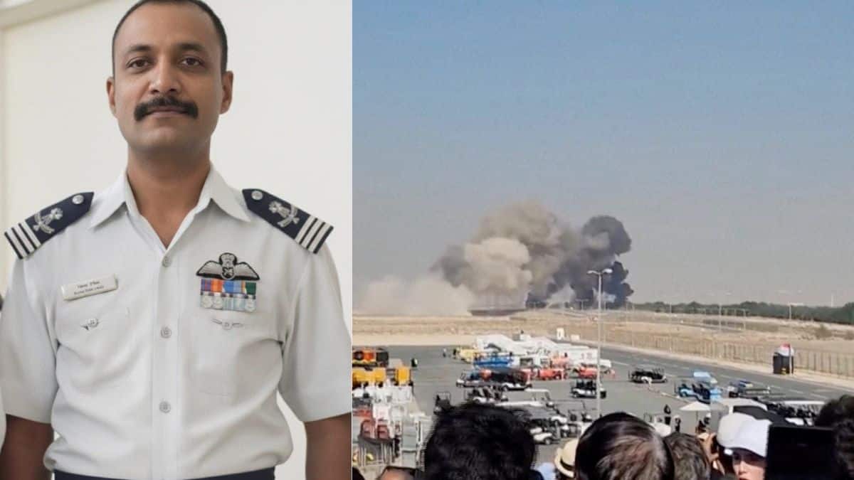 Tejas crash in Dubai: Who was IAF Wing Commander Namansh Syal, the pilot India lost?