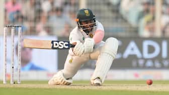 South Africa captain Temba Bavuma was the only batter to score 40 or more run from either team in the first Test against India at Kolkata's Eden Gardens, scoring an unbeaten 55 off 136 deliveries. AP