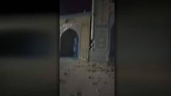 Video: Historic Blue Mosque damaged as 6.3 magnitude quake jolts Afghanistan