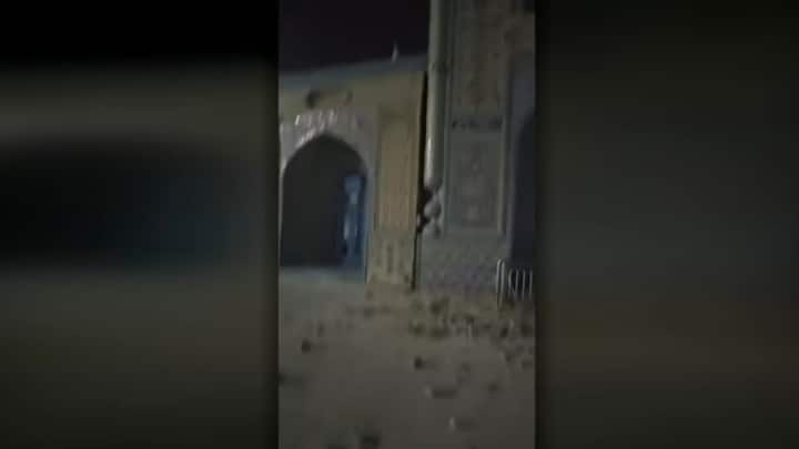 Video: Historic Blue Mosque damaged as 6.3 magnitude quake jolts Afghanistan Video: Historic Blue Mosque damaged as 6.3 magnitude quake jolts Afghanistan