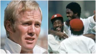 Former England captain Tony Greig had the touring West Indians fired up ahead of a five-match Test series in 1976 by claiming he would make them "grovel". Image credit: ICC