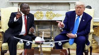 US President Donald Trump meets South African President Cyril Ramaphosa in the Oval Office of the White House in Washington, DC, US, May 21, 2025. File Image/Reuters