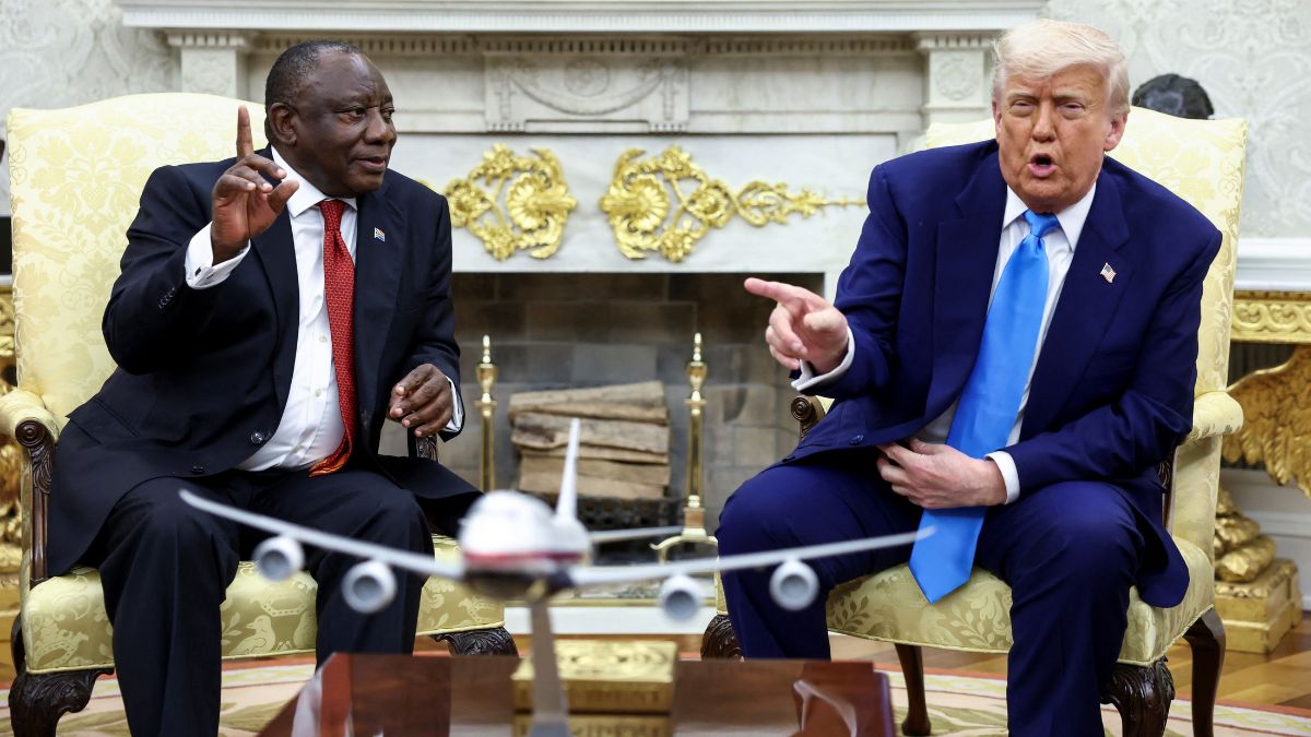 US President Donald Trump meets South African President Cyril Ramaphosa in the Oval Office of the White House in Washington, DC, US, May 21, 2025. File Image/Reuters US President Donald Trump meets South African President Cyril Ramaphosa in the Oval Office of the White House in Washington, DC, US, May 21, 2025. File Image/Reuters