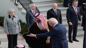 Trump hosts Saudi Crown Prince at White House as Riyadh pledges up to $1 trillion in US investment