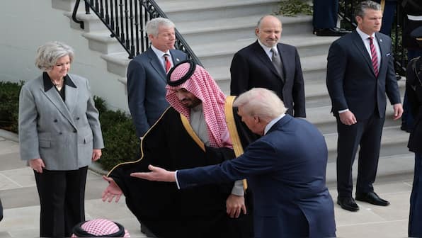 Trump hosts Saudi Crown Prince at White House as Riyadh pledges up to $1 trillion in US investment