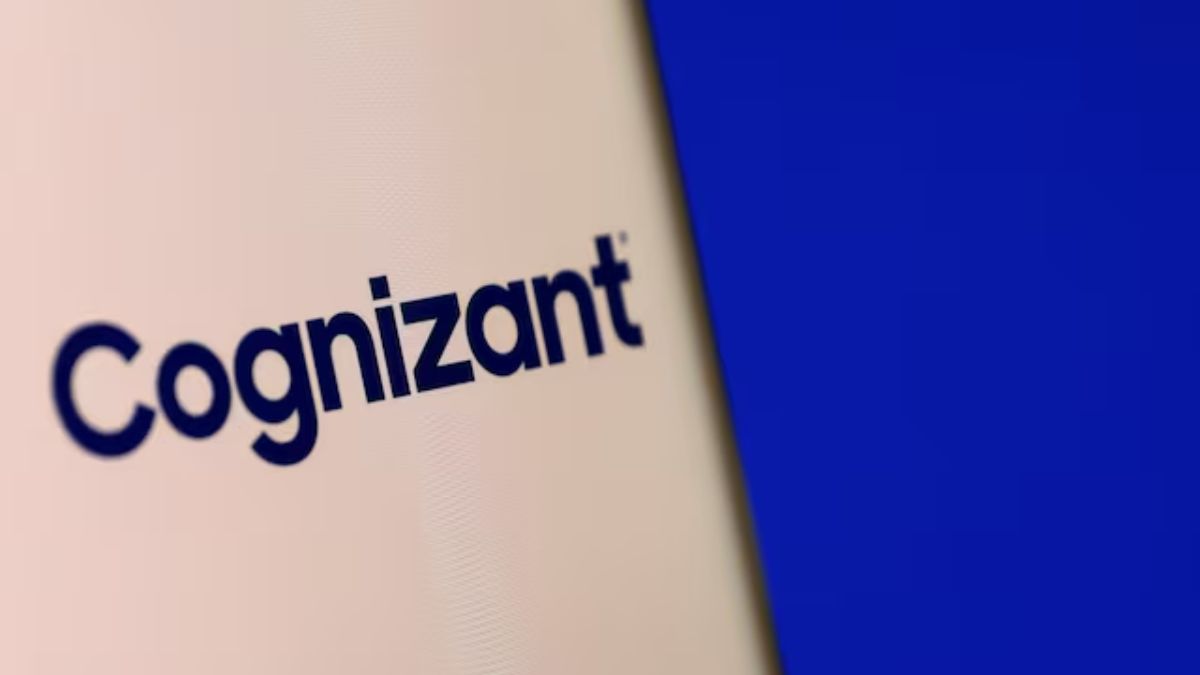 Cognizant's logo is pictured on a smartphone in this illustration taken, December 4, 2021. I(Image: Reuters) Cognizant's logo is pictured on a smartphone in this illustration taken, December 4, 2021. I(Image: Reuters)