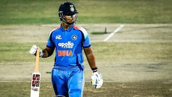 Despite scoring 38 off 15 balls in the main match, Vaibhav Suryavanshi was not sent to bat in the Super Over. X/SonySportsNetwork
