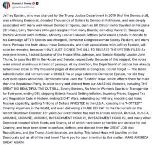 Trump signs Epstein Files