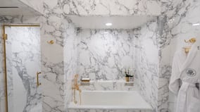 Lincoln bathroom gets marble makeover in latest phase of White House renovation