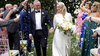 Australian Prime Minister Anthony Albanese married his long-time partner Jodie Haydon in a private ceremony at The Lodge on Saturday, becoming the first sitting PM in the country’s history to wed while in office. Image courtesy: AFP