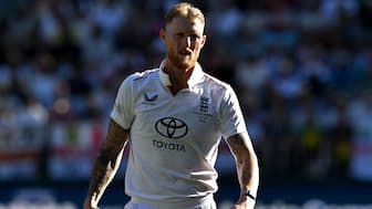 A total of 19 wickets fell on Day 1 of the Ashes opener, with England in control at stumps. Image: AFP