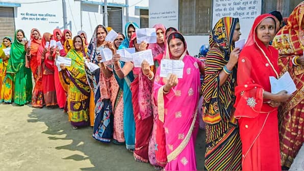 Bihar election: 14.55% voter turnout reported till 9 am in phase-2 of assembly polls
