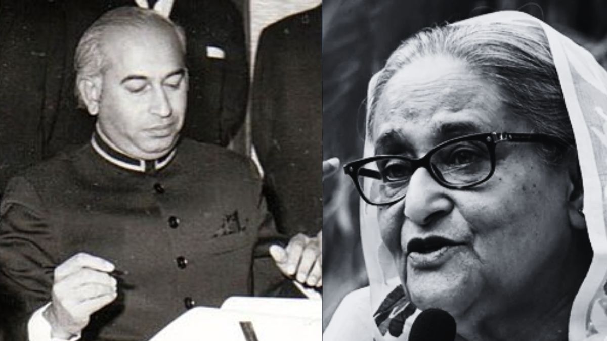 Trials of Zulfikar Ali Bhutto and Sheikh Hasina only delivered injustice in the name of justice. (AFP/Wikimedia commons) Trials of Zulfikar Ali Bhutto and Sheikh Hasina only delivered injustice in the name of justice. (AFP/Wikimedia commons)