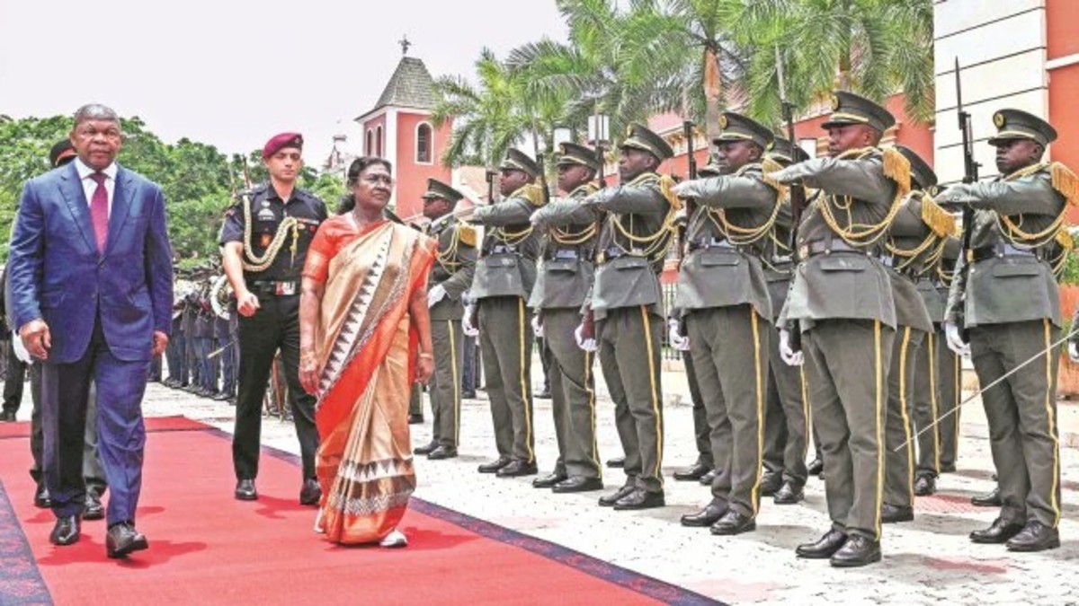 Madame President’s visit consolidated four decades of friendship into a modern, multidimensional partnership that promises tangible outcomes in trade, technology, infrastructure, and human development. Image: PTI Madame President’s visit consolidated four decades of friendship into a modern, multidimensional partnership that promises tangible outcomes in trade, technology, infrastructure, and human development. Image: PTI