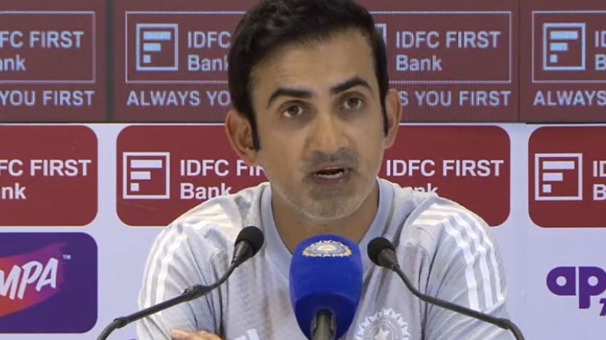 Gautam Gambhir says the batters failed to apply themselves, which cost the match. Image: JioStar Gautam Gambhir says the batters failed to apply themselves, which cost the match. Image: JioStar