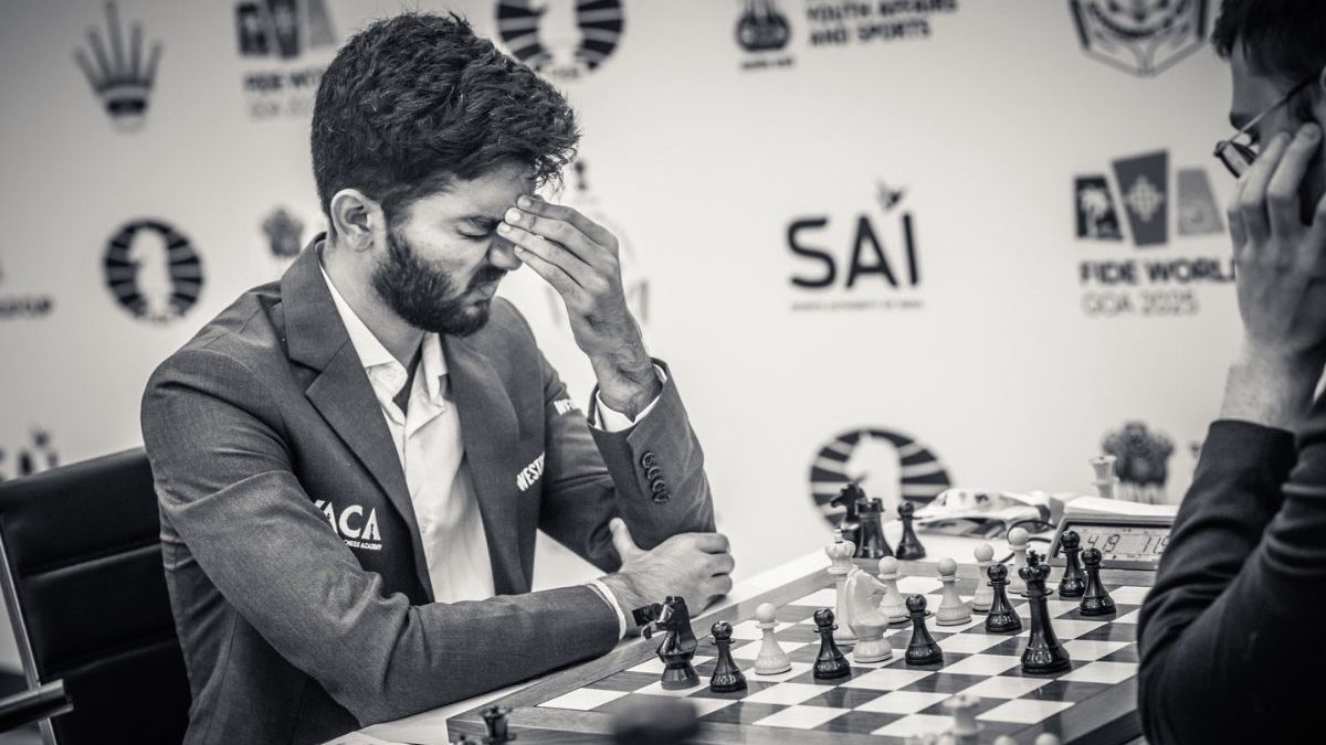 Gukesh’s coach on how he can improve as champion exits FIDE World Cup: 'Some elements that he needs to work on' Gukesh’s coach on how he can improve as champion exits FIDE World Cup: 'Some elements that he needs to work on'