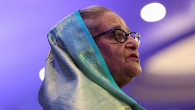 Ousted Prime Minister of Bangladesh Sheikh Hasina has been sentenced to death. However, it seems unlikely that India will extradite her. File image/Reuters