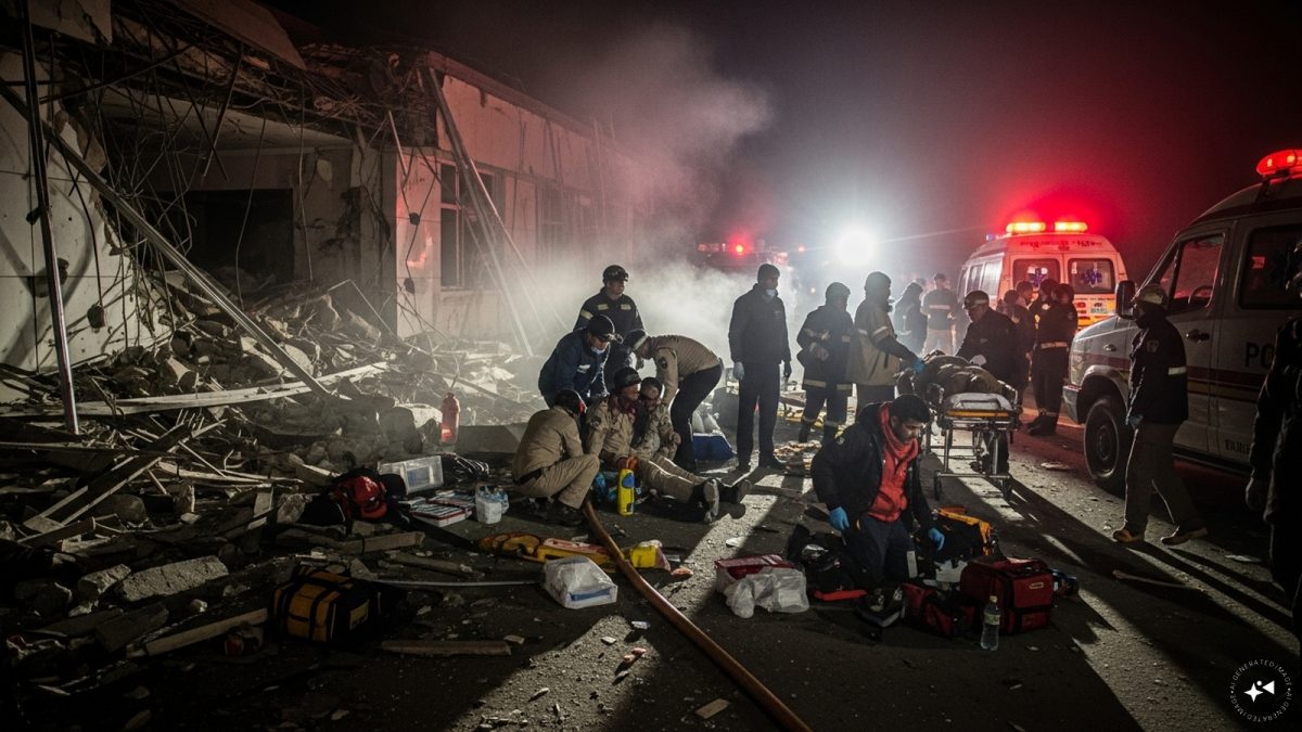 8 injured at J&K police station while handling explosives seized in Faridabad 8 injured at J&K police station while handling explosives seized in Faridabad