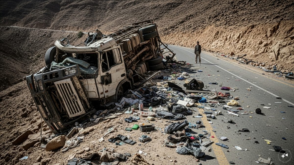 At least 35 killed, seven injured in deadliest bus crash on Yemen’s mountain road At least 35 killed, seven injured in deadliest bus crash on Yemen’s mountain road