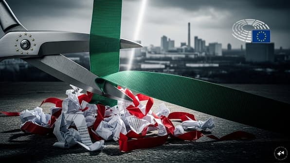 Economy struggling, European Union decides to gut green rules, cut red tape for businesses