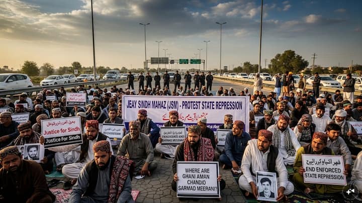 Pakistan: Sindh tense as enforced disappearances, state suppression spark new wave of massive protests