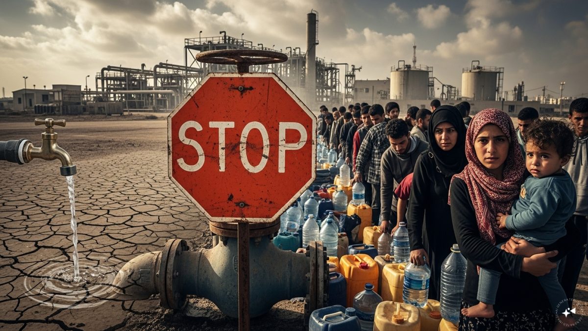 Water desalination company halts operations in Gaza protesting staff detention, jeopardizing access for over one million residents.
Water desalination company halts operations in Gaza protesting staff detention, jeopardizing access for over one million residents.