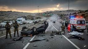 West Bank: 1 killed, 3 injured in ramming and stabbing attack