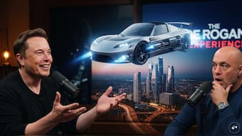 Elon Musk says Tesla’s long-delayed Roadster could ‘fly’ by end of year. Image: AI generated