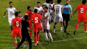 Bangladesh vs India Football LIVE Score: Scuffle breaks out in middle; IND 0-1 BAN